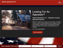 Tablet Screenshot of inlandappraisal.com